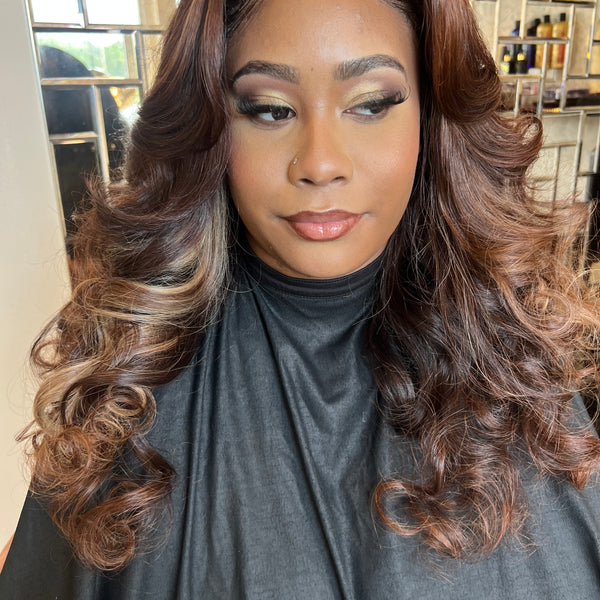 18” Ultra HD Closure Colored Unit 150% Density