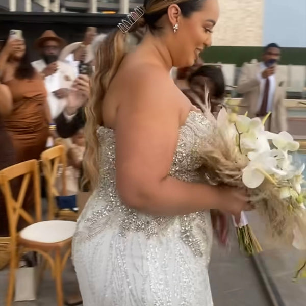 Bridal Hairstyling on Extensions