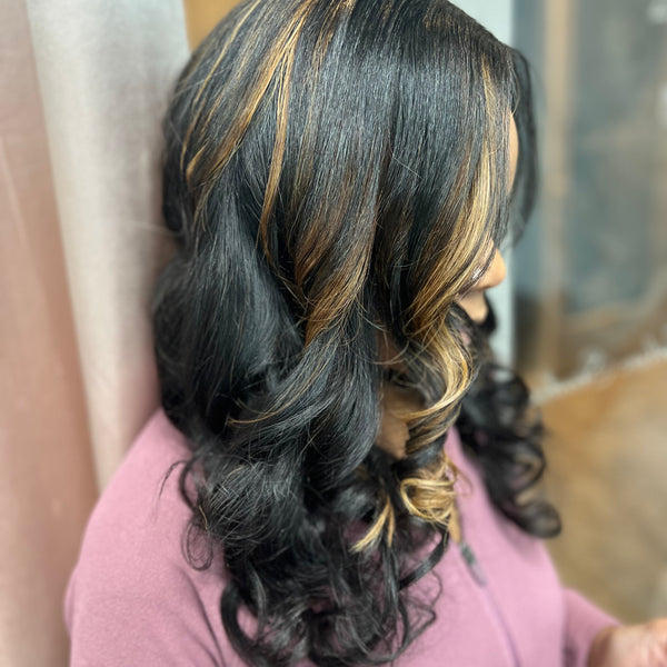 Microlink /Traditional Sew-in Combo
